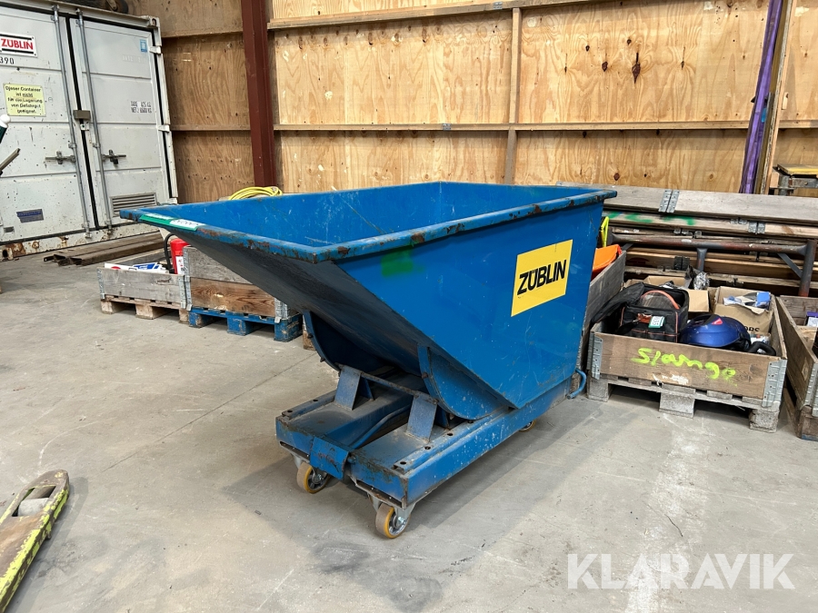 Vippe container til truck