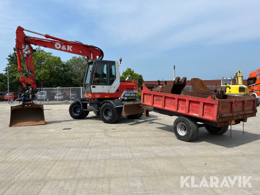 Gravemaskine O&K MH city