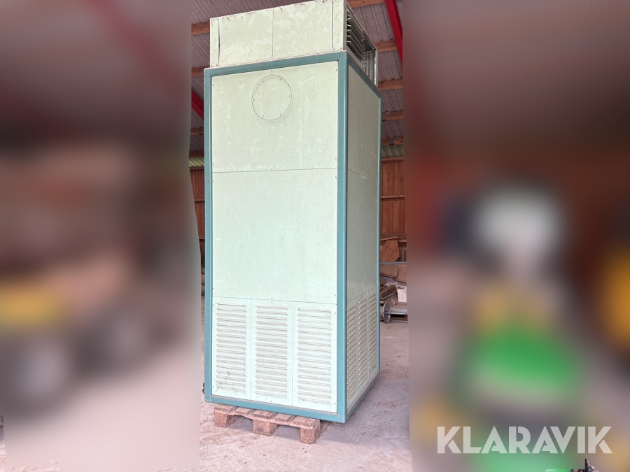 Gasfyr Dantherm DV 150 gasbrænder medfølger