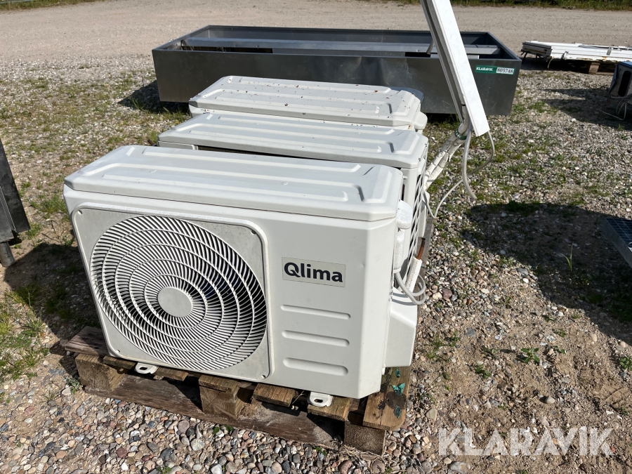 Varmepumper luft til luft Qlima 3 styk