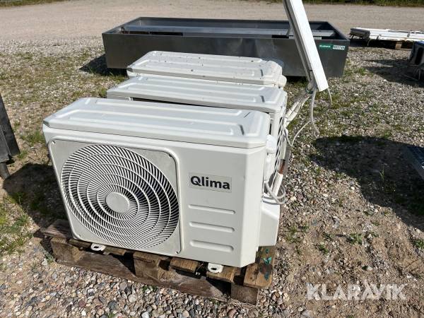 Varmepumper luft til luft Qlima 3 styk