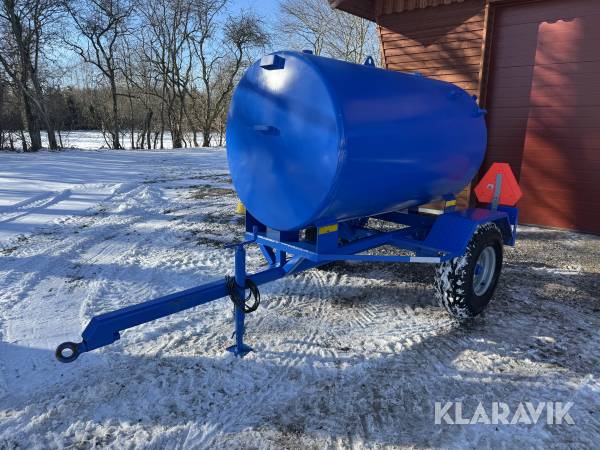 Vandvogn Sandby 2500L med pumpe