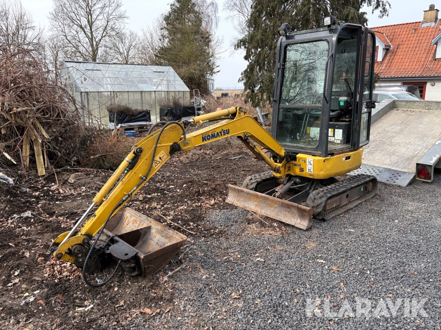 Gravemaskine Komatsu PC16R HS