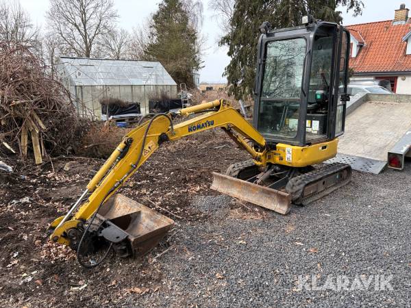 Gravemaskine Komatsu PC16R HS