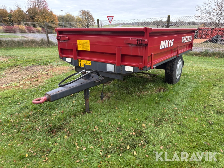 Tipvogn Weckman Steel MK15