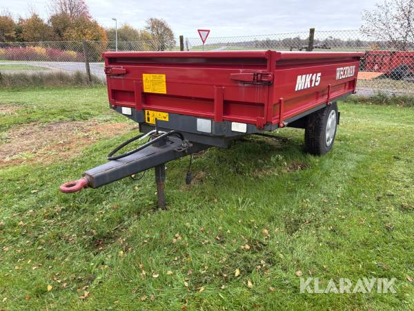 Tipvogn Weckman Steel MK15