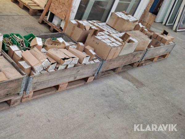 Ekspansion og fransk skruer ca 18-20000 styk