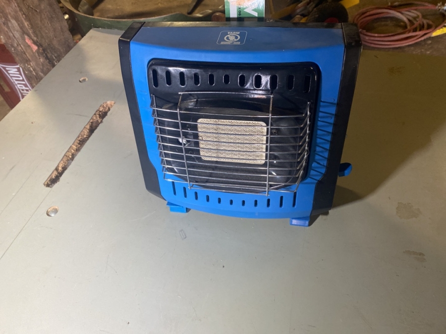 Varmeblæser på gas