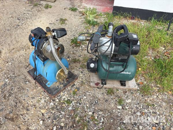 Pumper 2 styk Metabo / biltema HWW 3300/25G. / pa 1301