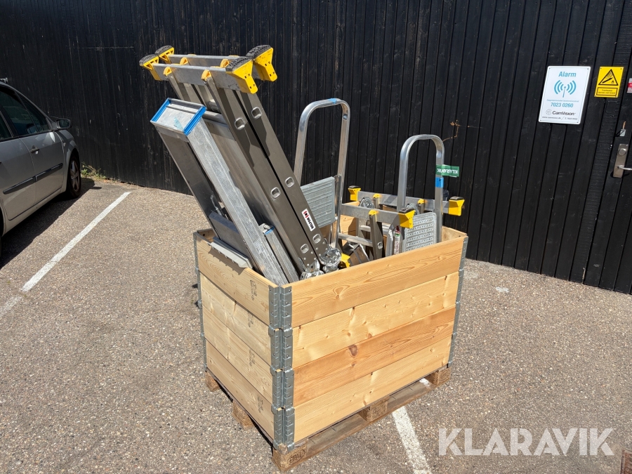 Assorterede stiger ca. 8 styk