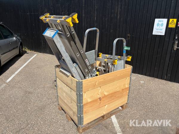 Assorterede stiger ca. 8 styk