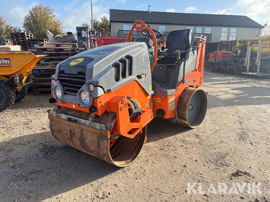 Vejtromle 1640kg Hamm HD 10C VV