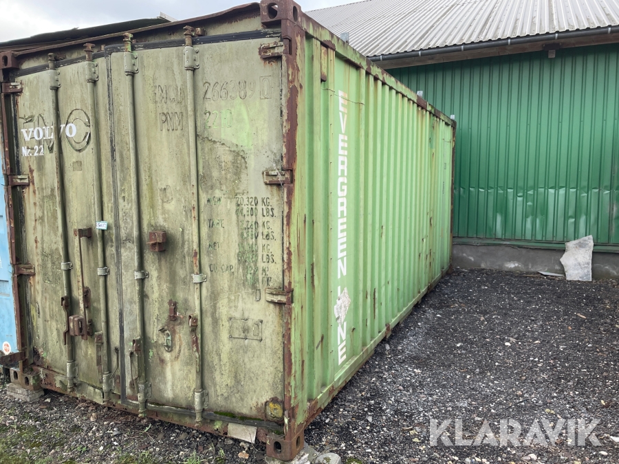 Container i stål 20 fod