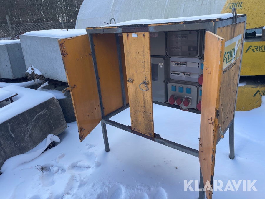 Byggeplads tavle 1 styk