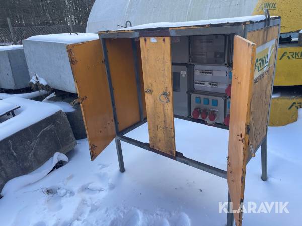 Byggeplads tavle 1 styk