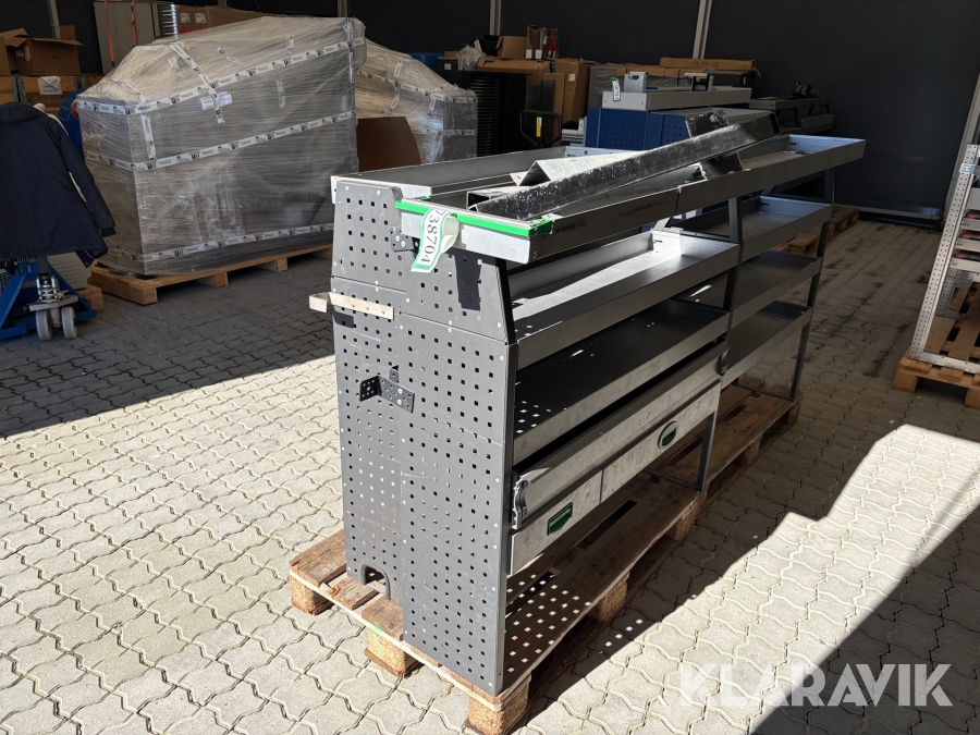 Reol til varebil System Edström - 2 enheder