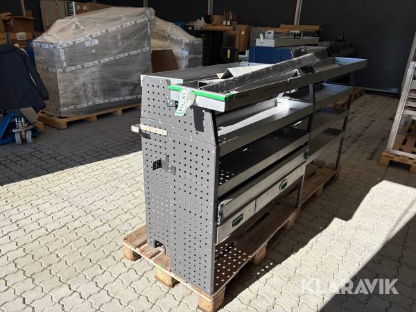 Reol til varebil System Edström - 2 enheder