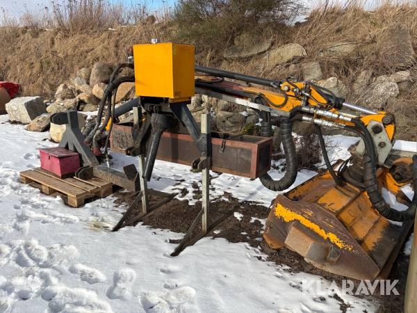 Sidemonteret rabatklipper FM med beslag