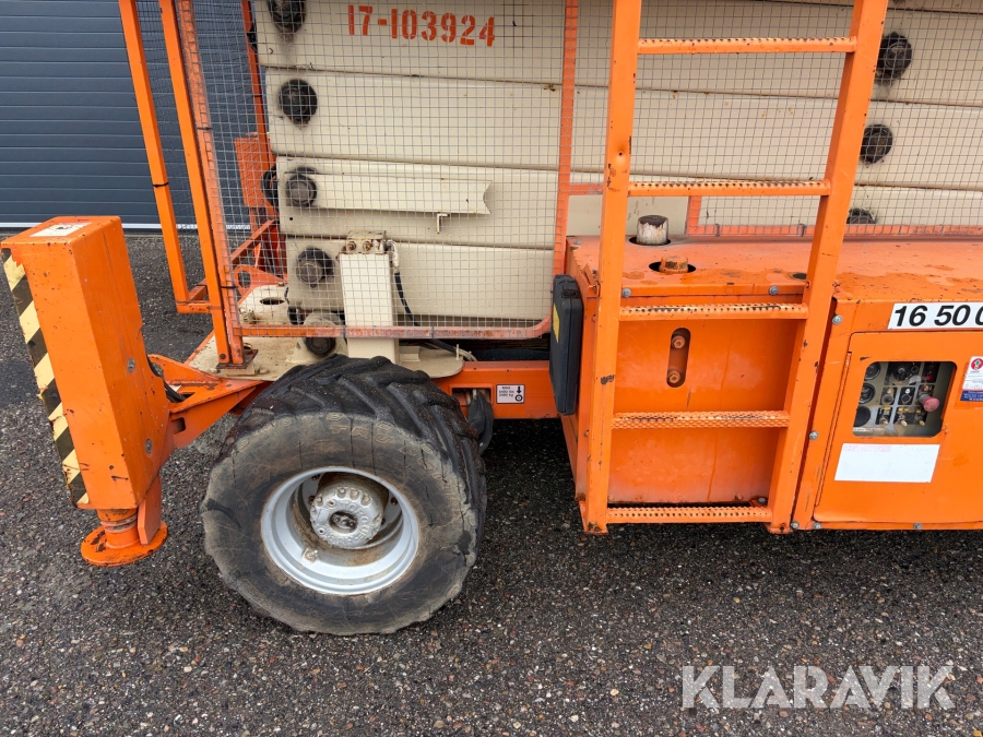 Saxlift Jlg 500RTS (17 meter) 4x4x4