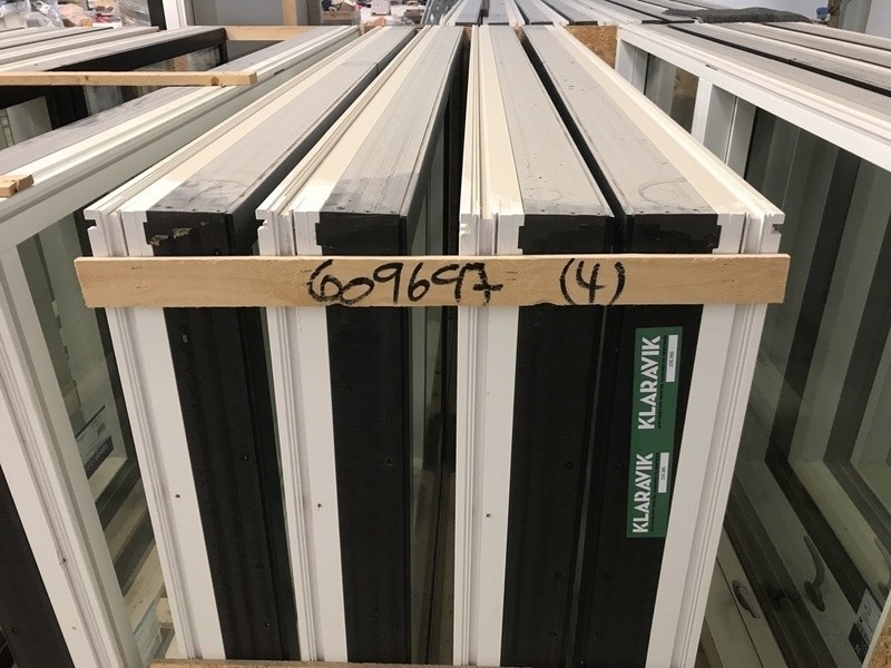 4 stk nye lavenergi vinduer