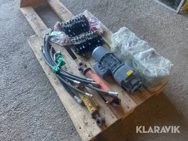 Hydraulikslanger - ventiler - tank