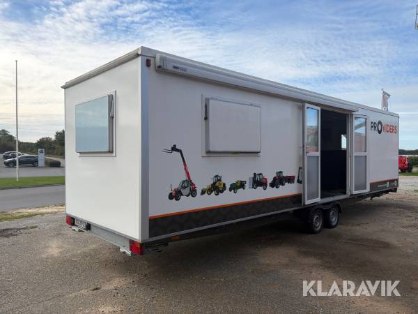 Eventvogn Scanvogn med markise