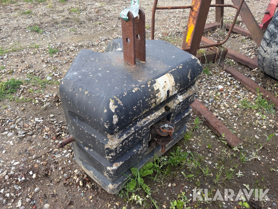 Vægtklods - 600kg