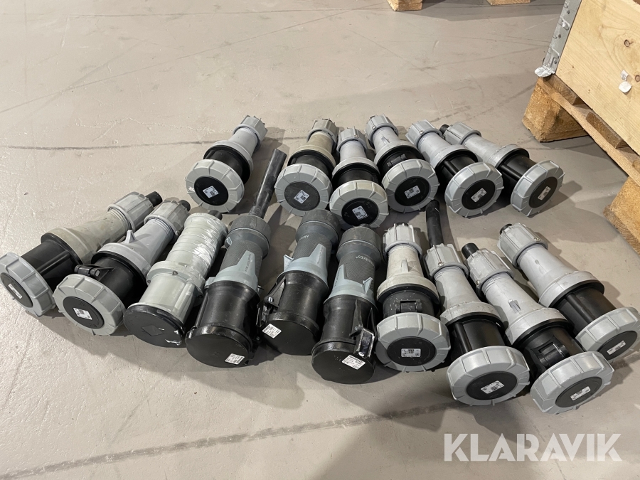 600v elstik PCE 63A, Faaborg-Midtfyn, Klaravik auktioner