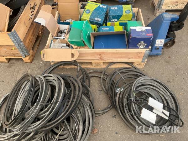 Startere/remme Mahle/Cargo/Elstok 14 startere