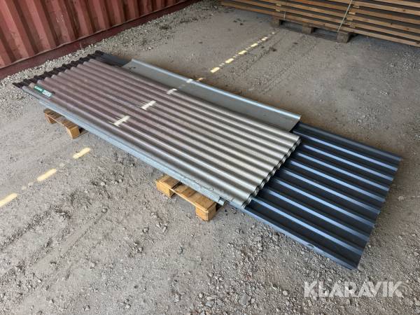 Stålplader 20 styks