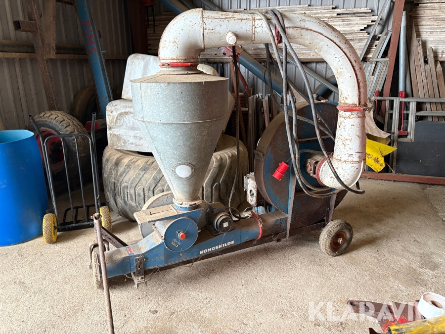 Suge og trykblæser med selvføder Kongskilde TRL 150 og DA20