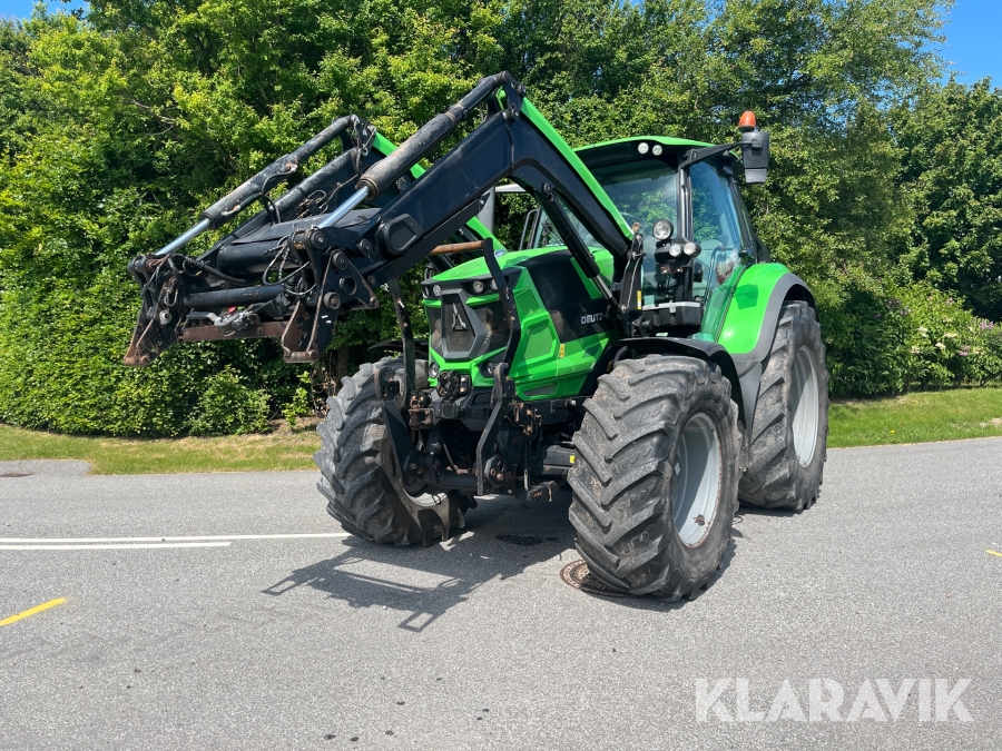 Traktor DEUTZ-FAHR Agronom 6165.4 med frontlæsser