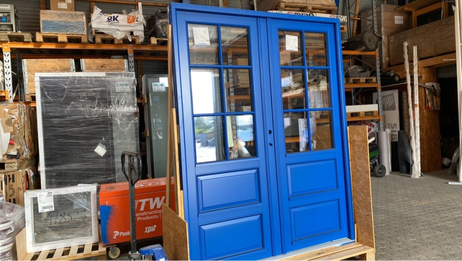 Yderdør 172,5 x 221,5 højde cm 