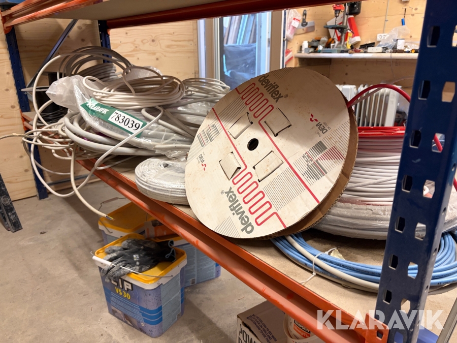 Kabler og ledninger TRIAX KOKA 600 og Nexans DK-EXQ blandet parti