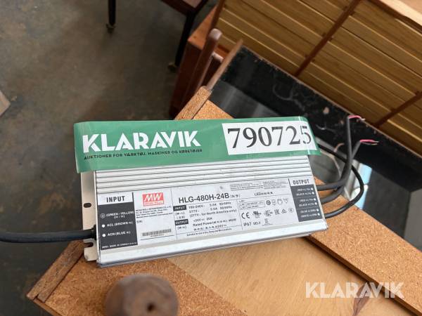 Inverter Mean Well Hlg-480H-24B