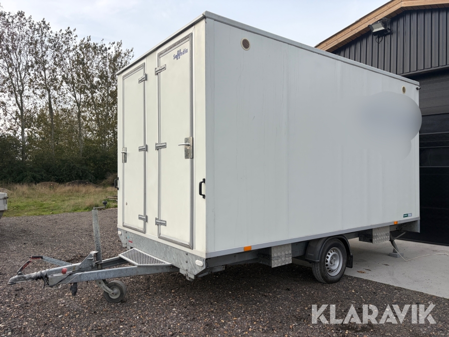 Skurvogn Selandia/Vezeko R2B1X med toilet
