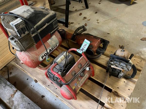 Kompressor/motorsav/betonhammer