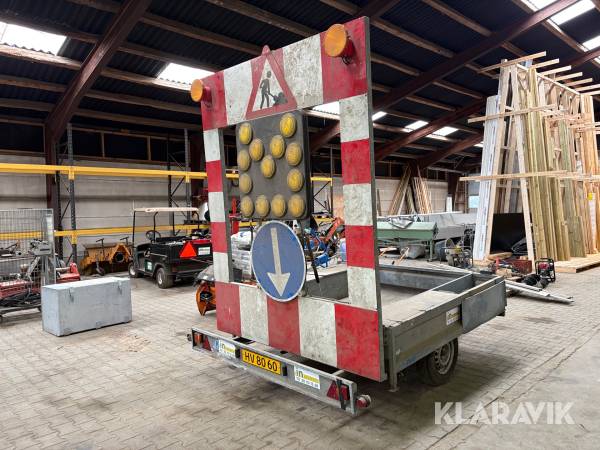 Skiltevogn PHV