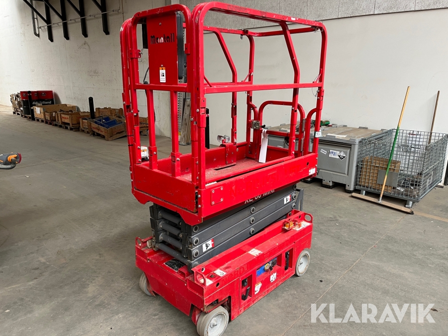 Saxlift Mantall XE60 Mini/ED Plus 6,4 meter el saxlift