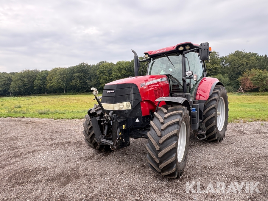 Traktor Case Puma 200 CVX med frontlift 
