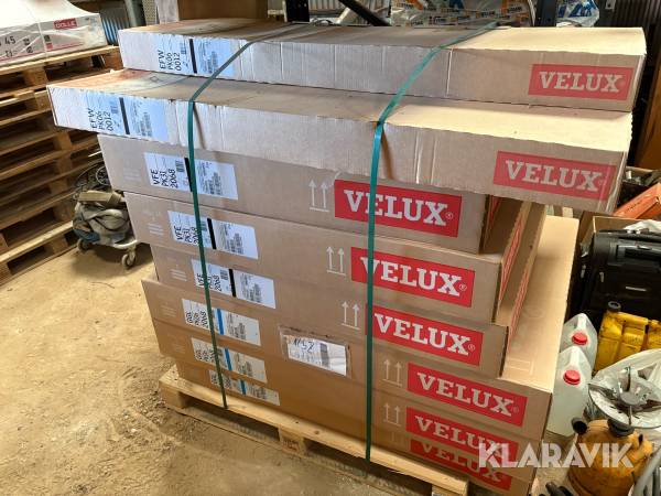 Vinduer Velux - 3 styk