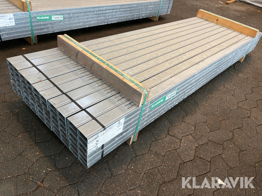 Teleskopskinner Knauf MR stolpe med asymmetriske flanger 120 styk