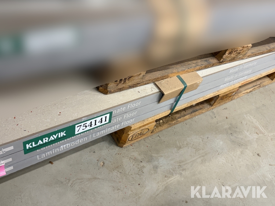 Laminatgulv Oak White - 18m2