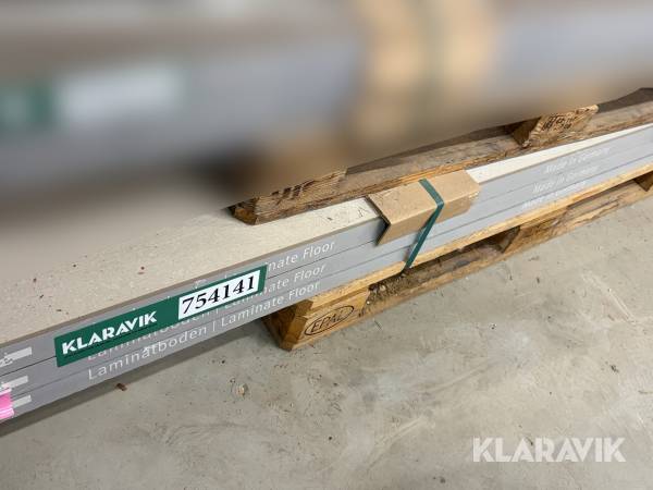 Laminatgulv Oak White - 18m2