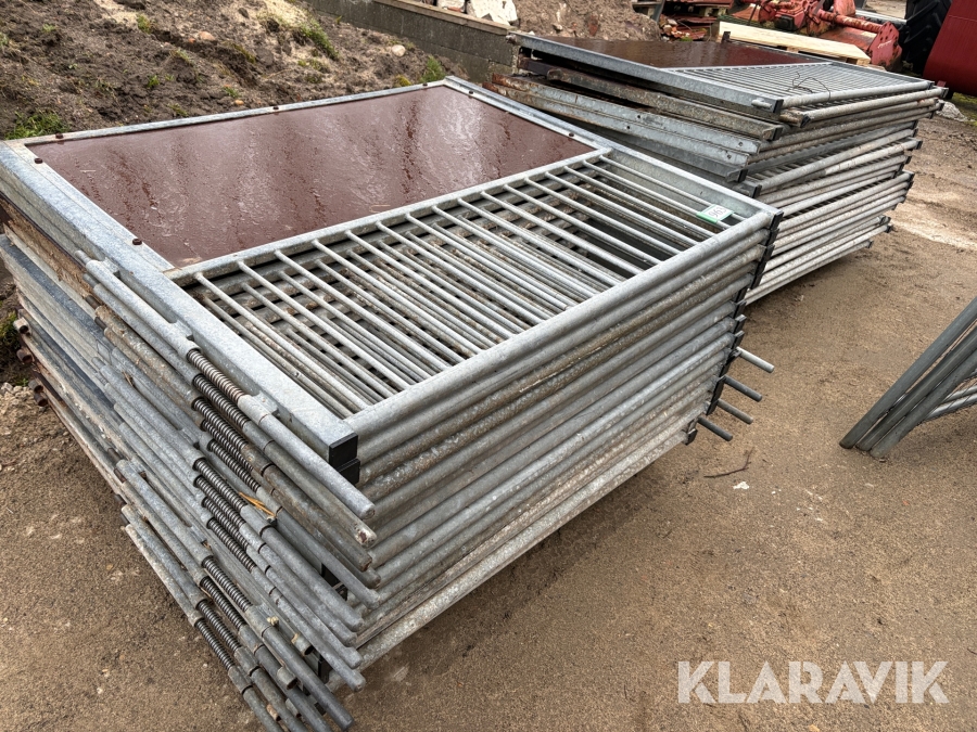 Fåreværk / indhegning - brugt til grise - 40 styks