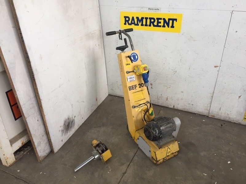 Beton gulvfræser og kantfræser