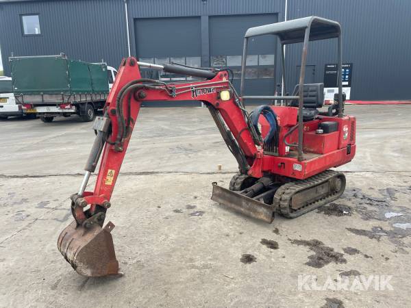 Gravemaskine Hinowa DM10 A/2V med skovlpakke