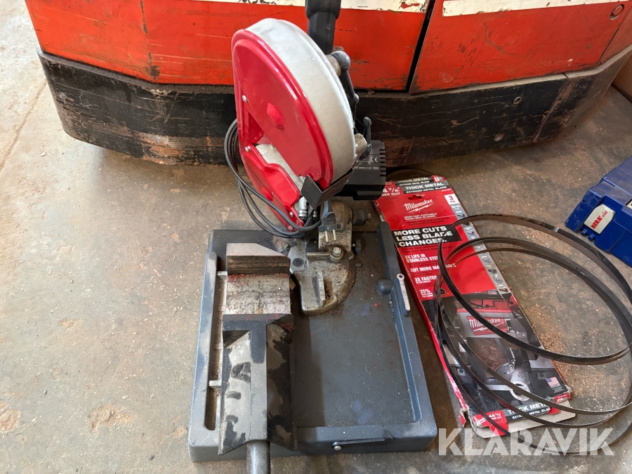 Båndsav Kama AD105S inklusive ekstra klinger