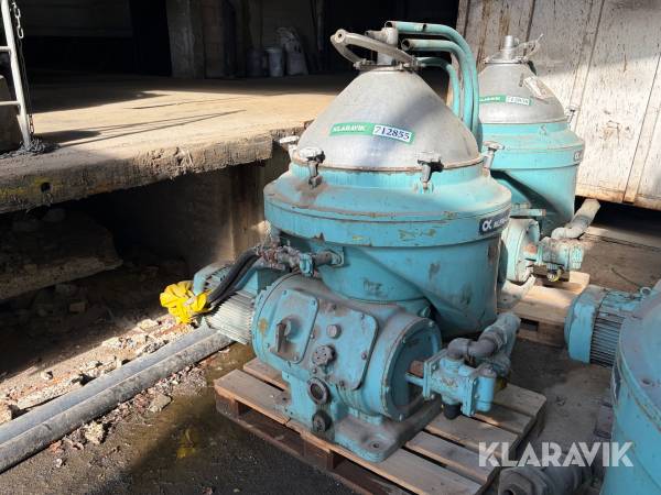 Separator Alfa Laval MAPX 313TGT 24 industriseparator centrifuge