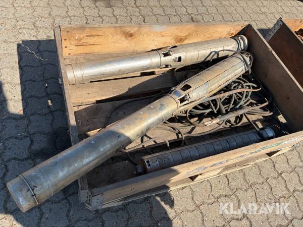 Vandpumper GRUNDFOS - 3 styks